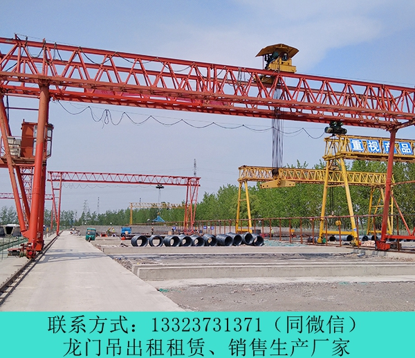 雙梁龍門吊20t報(bào)價(jià) 云南普洱龍門吊租賃