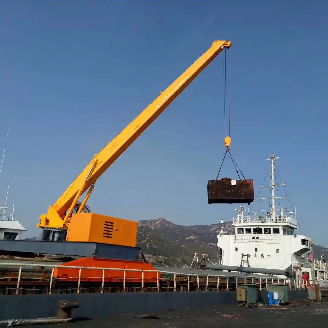 安徽滁州甲板起重機(jī)廠家起重機(jī)裝卸效率高